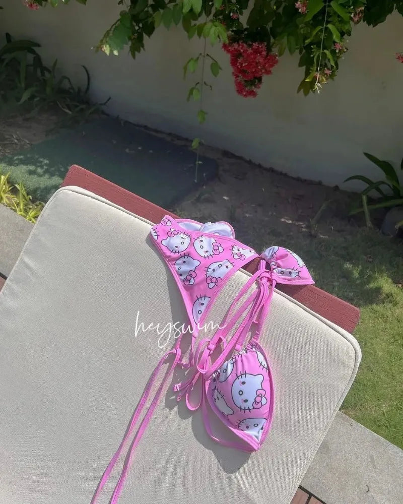 Hello Bikini Set