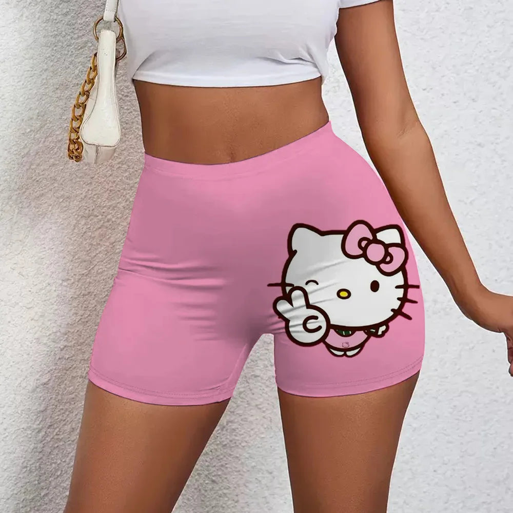 High Waist Yoga Shorts