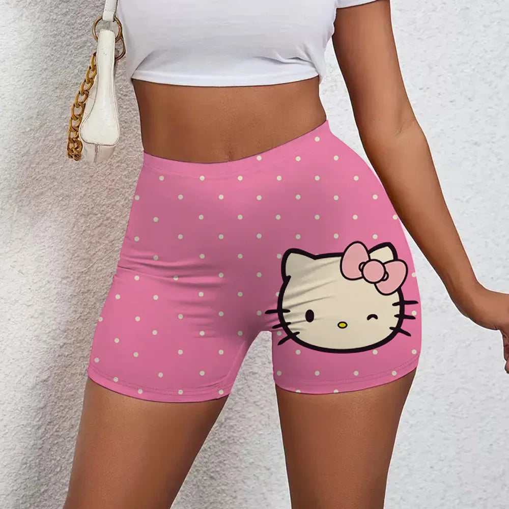 High Waist Yoga Shorts