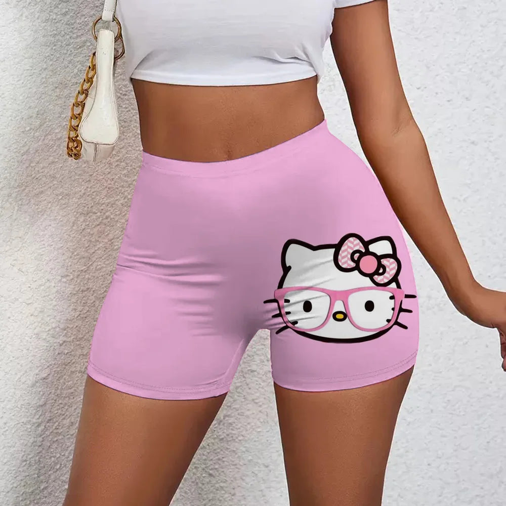 High Waist Yoga Shorts