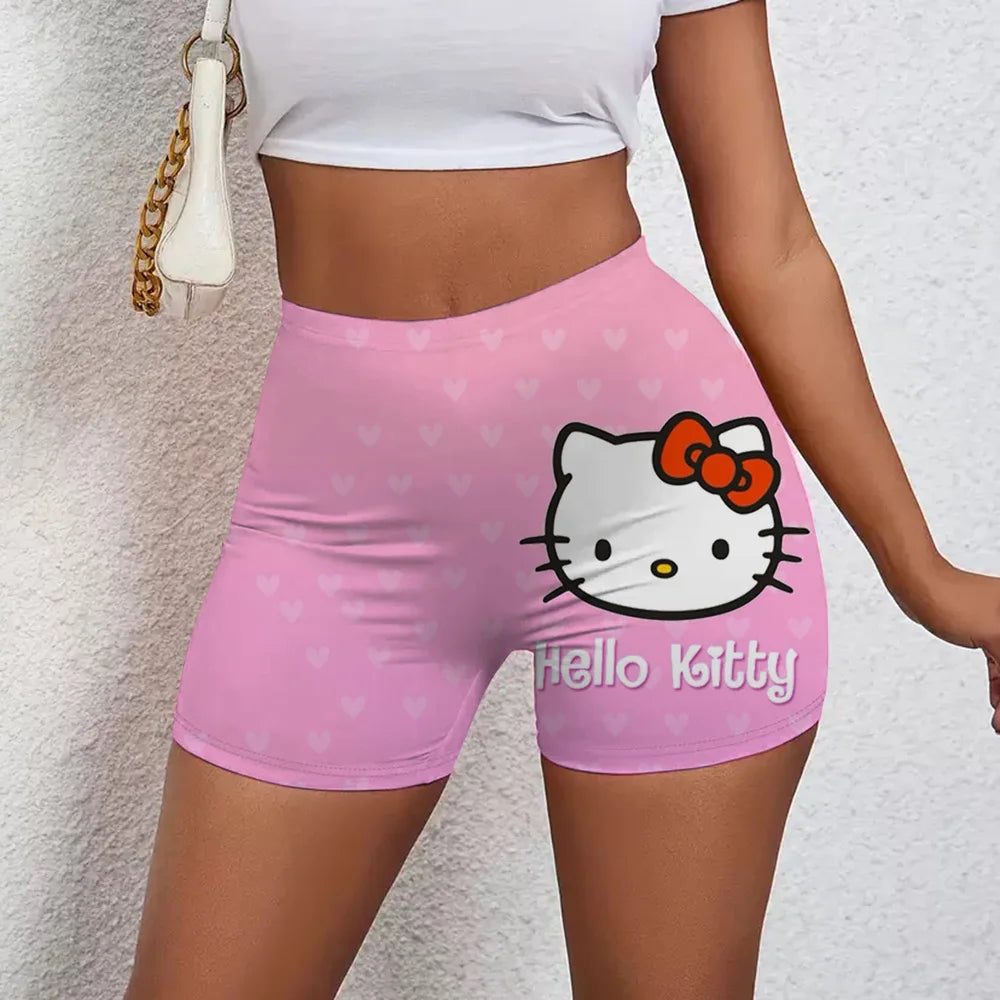 High Waist Yoga Shorts