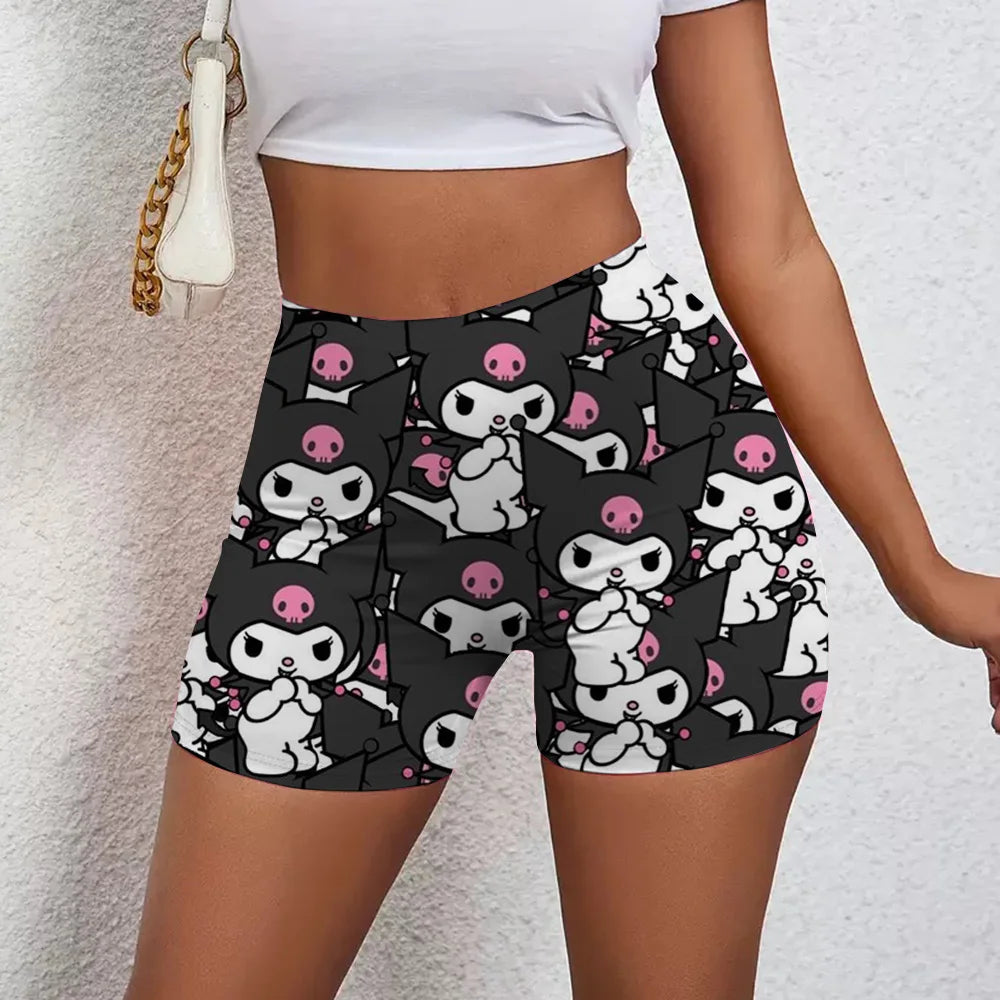 High Waist Yoga Shorts
