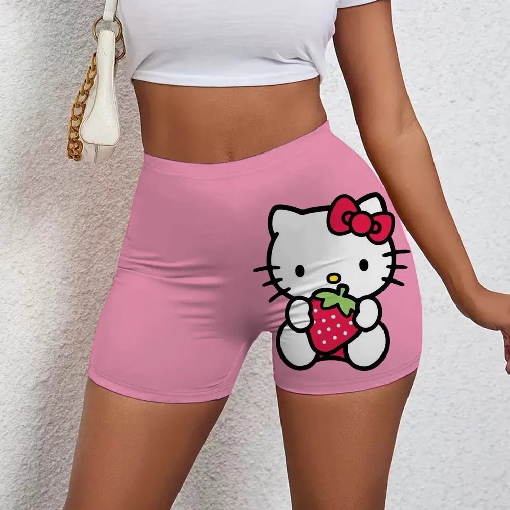 High Waist Yoga Shorts