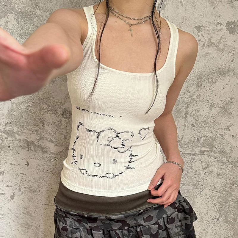 Hello Tank Top