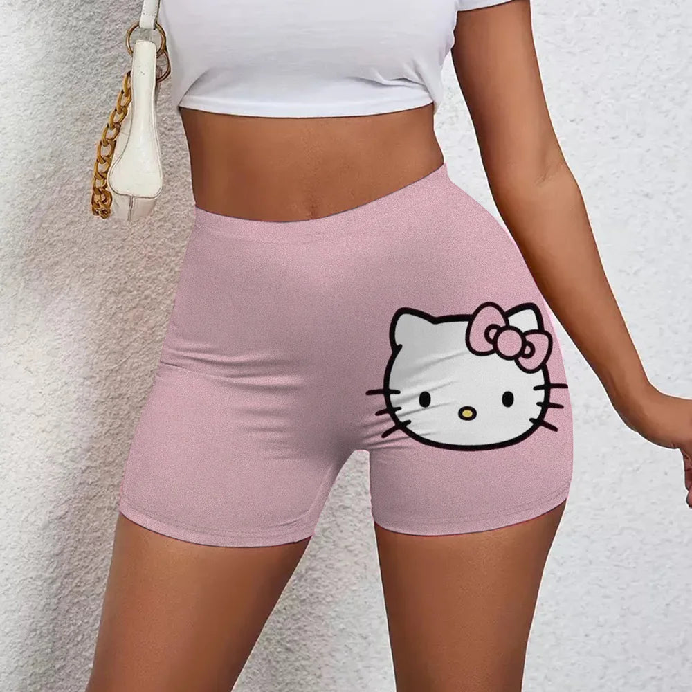 High Waist Yoga Shorts