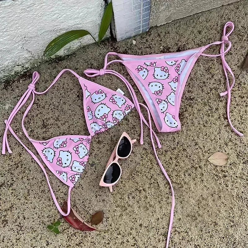 Hello Bikini Set