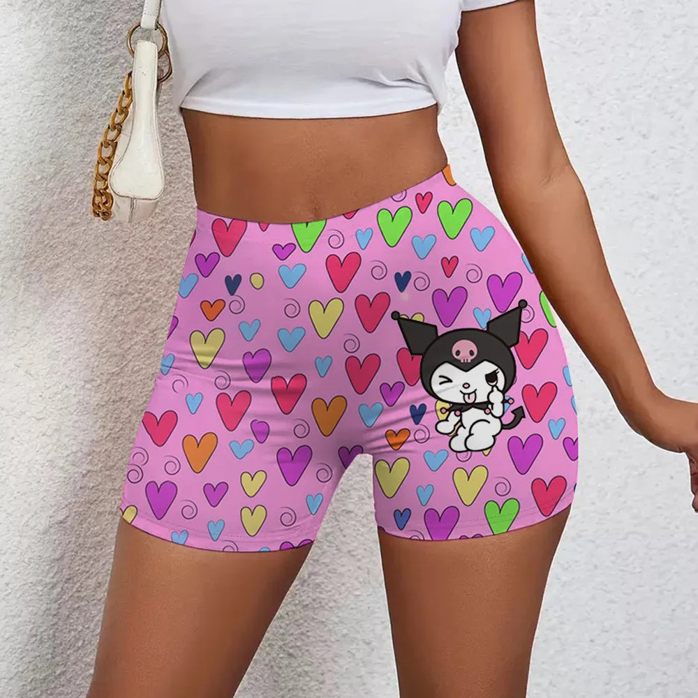 High Waist Yoga Shorts