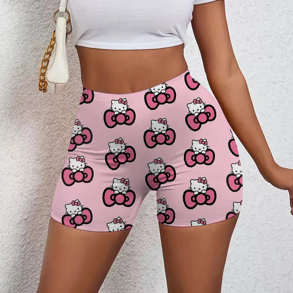 High Waist Yoga Shorts