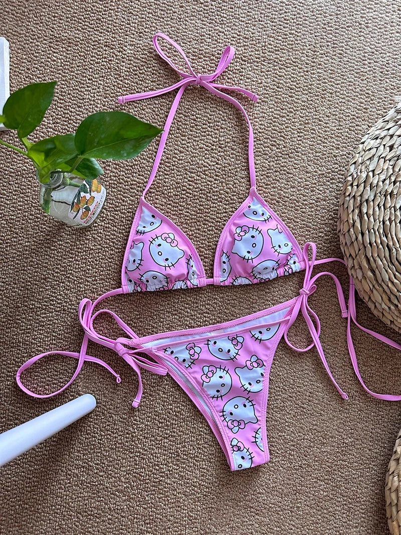 Hello Bikini Set