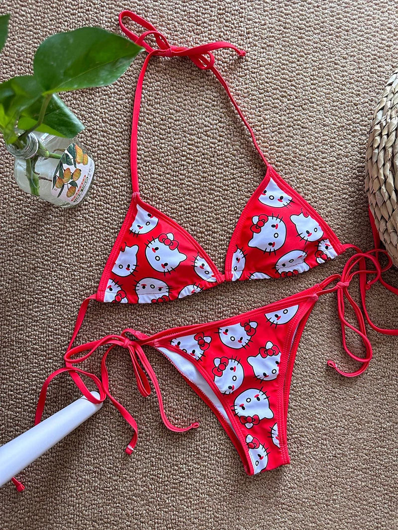 Hello Bikini Set